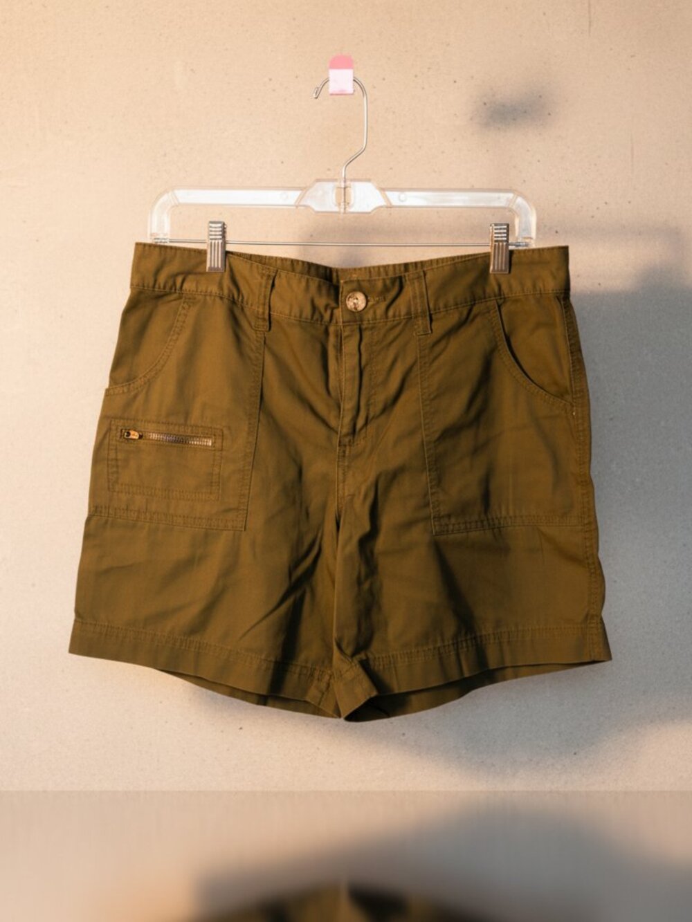 New Faded Glory Shorts 7" - Deep Green - Size 10